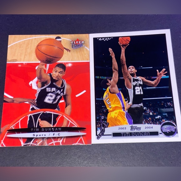 Tim Duncan cards (8) 2001-2004 - Picture 6 of 6